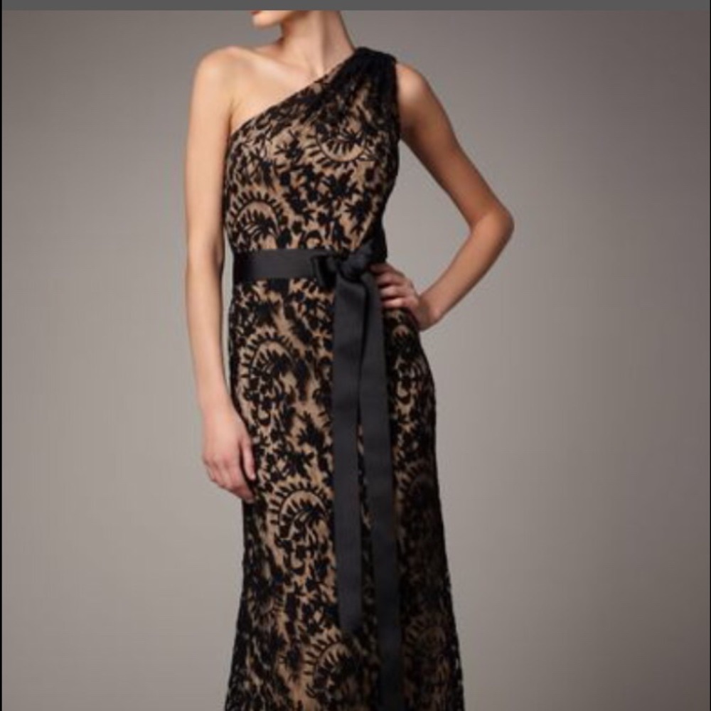 Beautiful Long Lace Black Dress